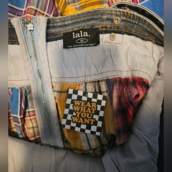 NWT XL Dressed in LaLa Walking on Sunshine Overall Dress - Picture 7 of 7